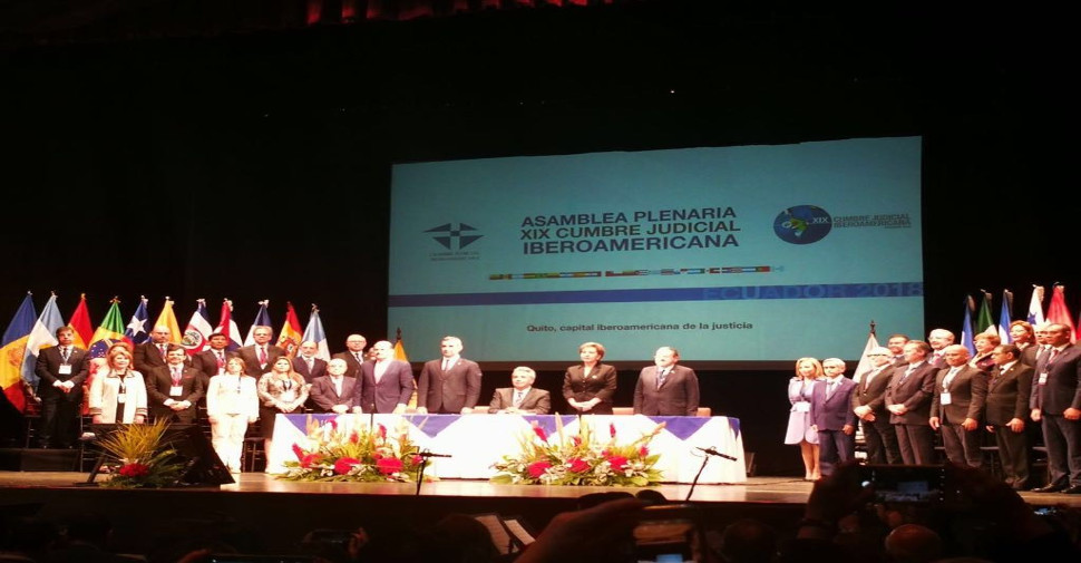 Imagen de Poder Judicial se destaca en encuentro iberoamericano