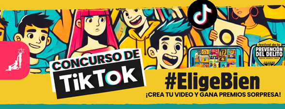Poder Judicial lanza reto de TikTok a colegiales para prevenir el delito