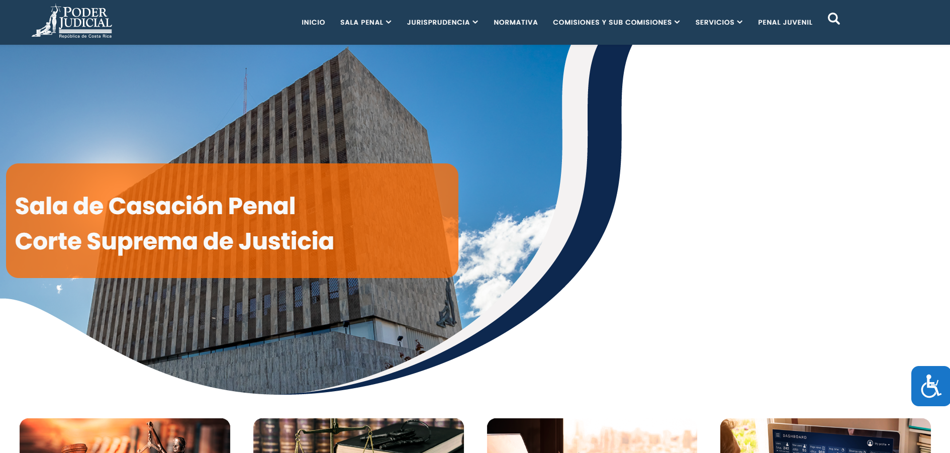 Sala Tercera de la Corte Suprema de Justicia actualiza página web, sitio con mayor agilidad, seguridad y accesibilidad