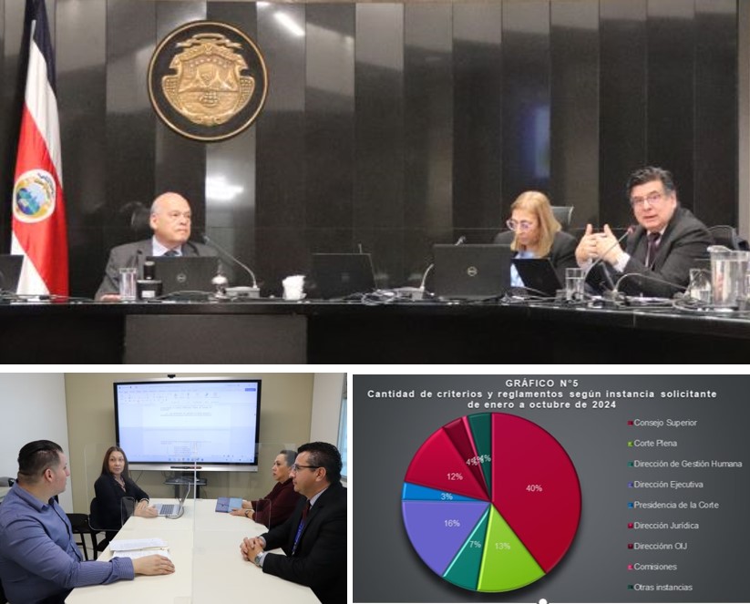 Dirección Jurídica: Diez años de ejercicio del control de legalidad y de asesoría en el campo jurídico en el Poder Judicial