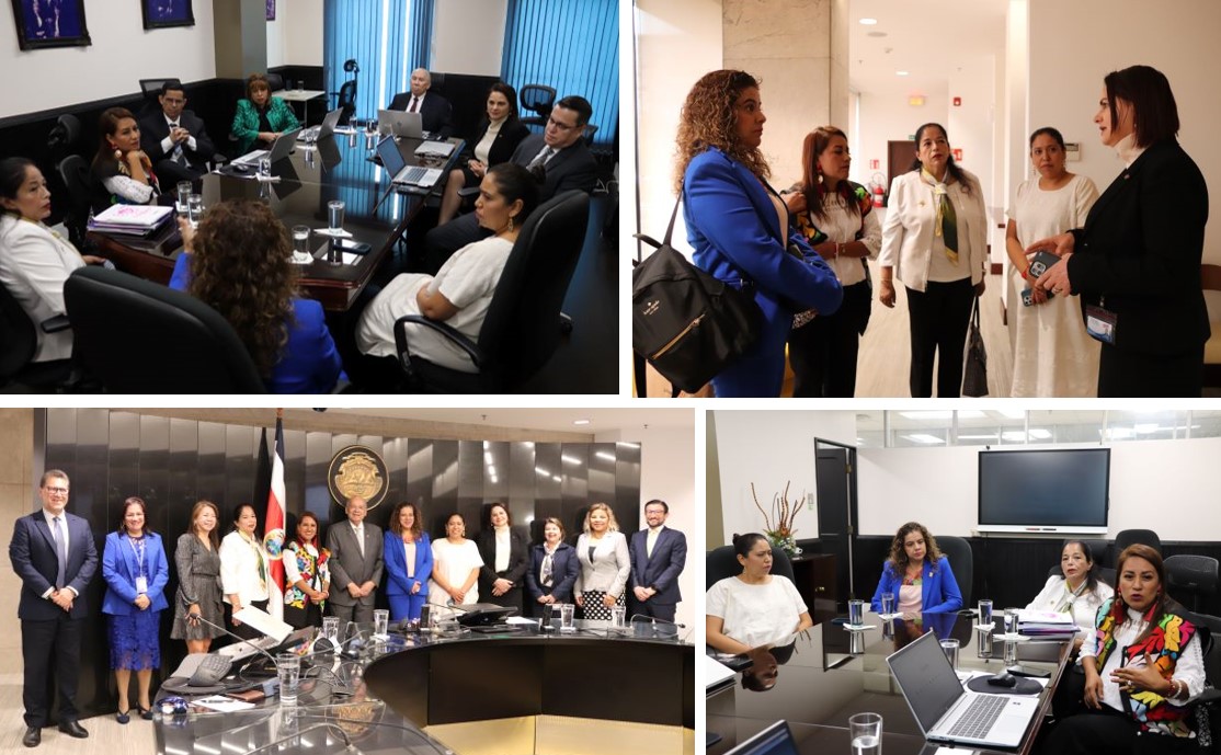 Poder Judicial intercambia experiencias con magistradas de Oaxaca-México