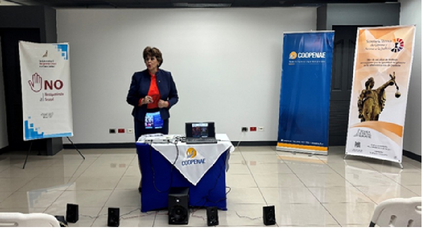 Personal judicial de Cartago comparte espacio de sensibilización en procura de la eliminación del hostigamiento sexual