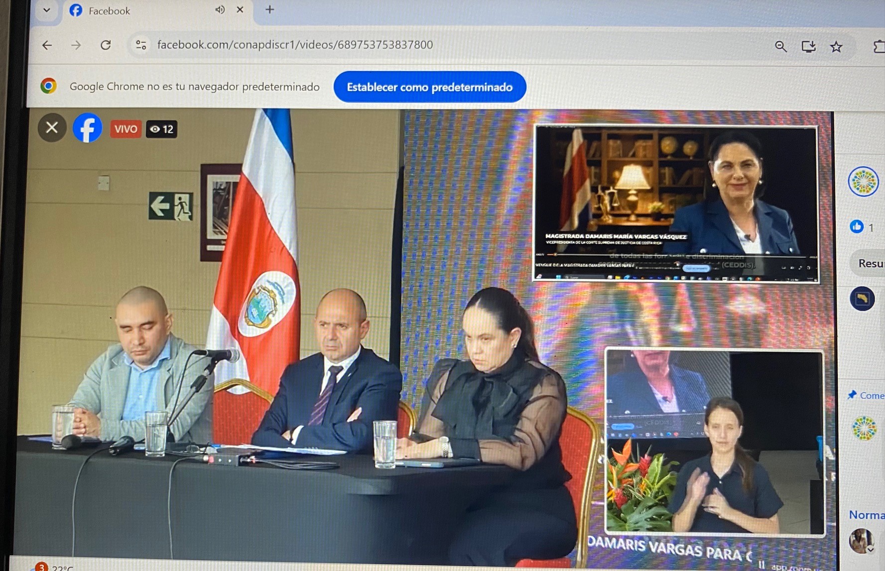       Poder Judicial expone acciones de cumplimiento a favor de la población con discapacidad