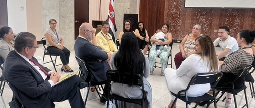Primera graduación de Tratamiento de Drogas bajo Supervisión Judicial Restaurativa en fase de Ejecución de Sanciones Penales Juveniles
