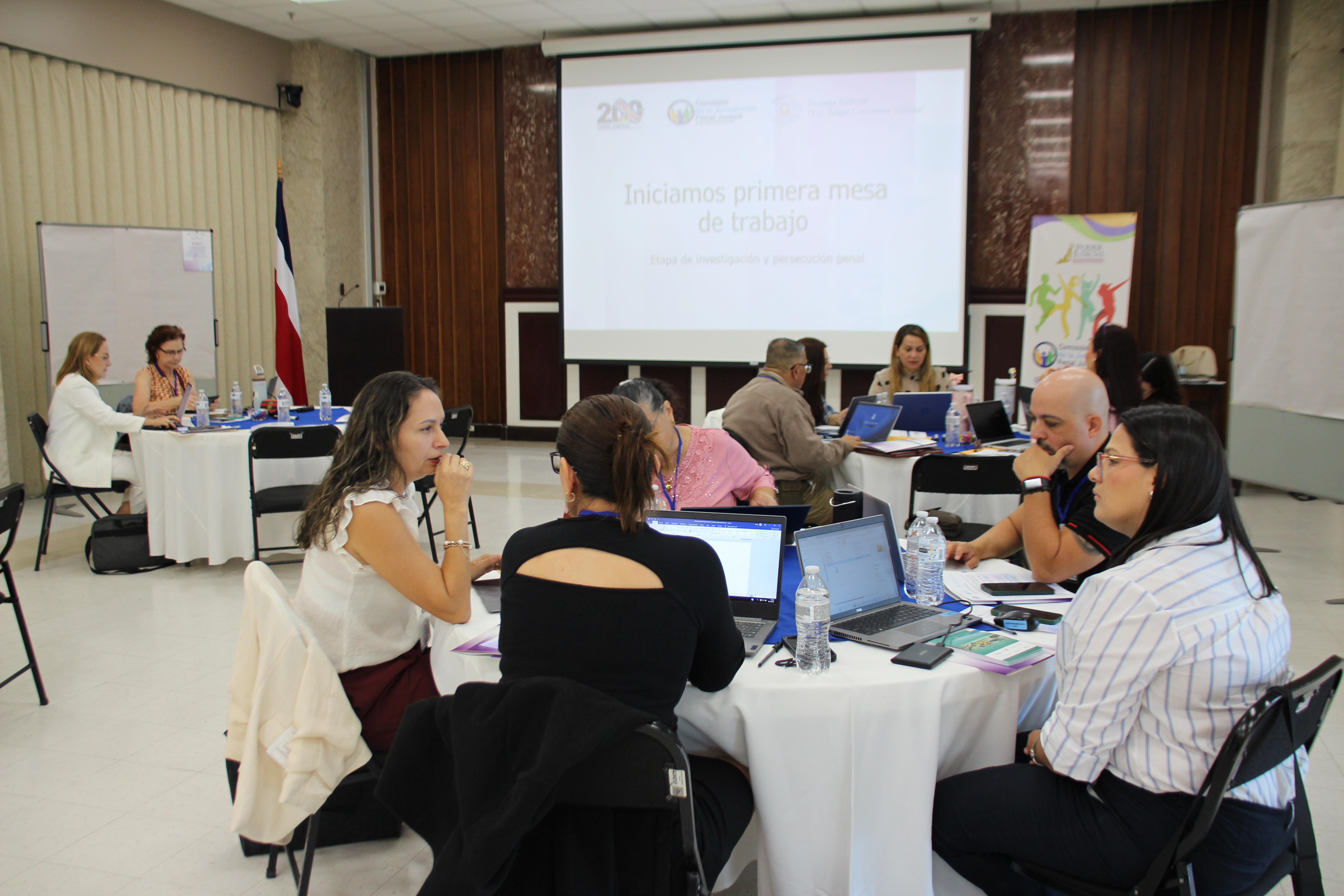 Culminan taller: “Personas menores de edad y crimen organizado: retos de la justicia”