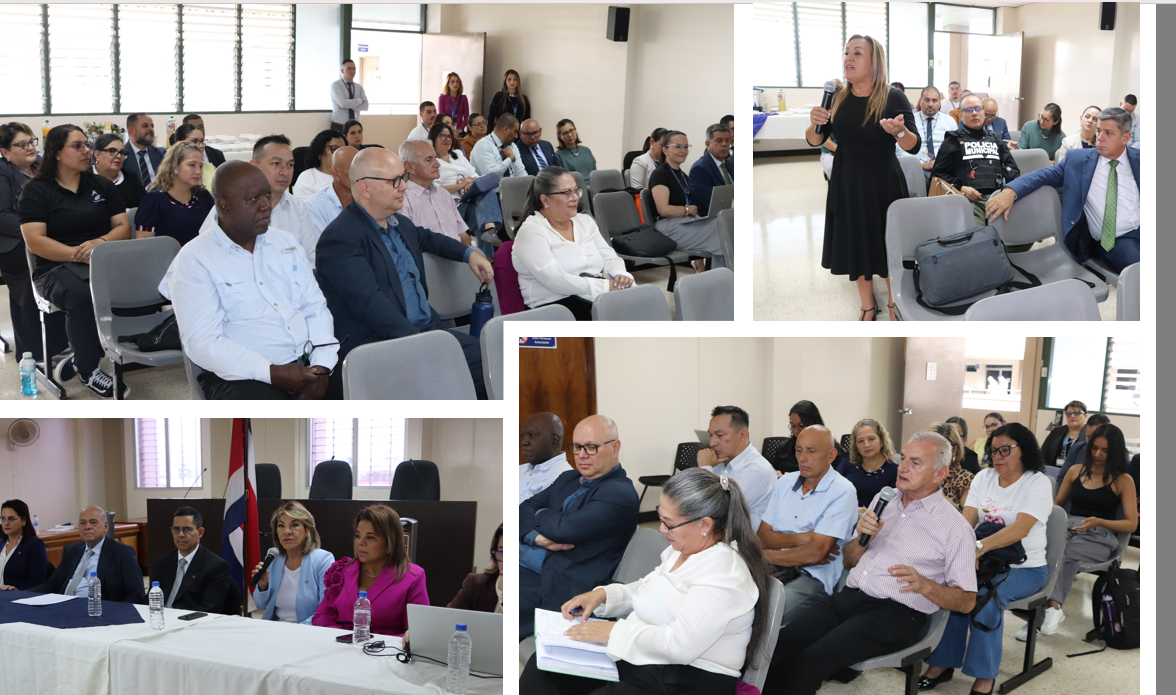 Autoridades judiciales fortalecen diálogo con fuerzas vivas y funcionariado de Cartago