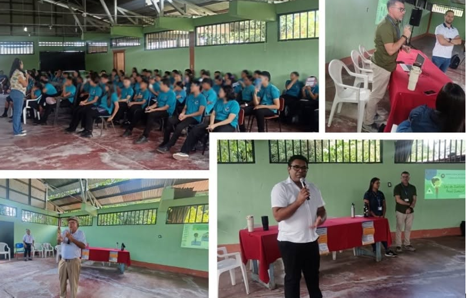 Juventudes de Talamanca conocen sobre justicia penal juvenil de la mano de personas facilitadoras judiciales 